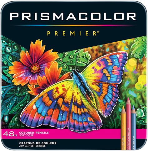 Amazon.com: Prismacolor Premier Colored Pencils, Soft Core, 48 Count : Everything Else