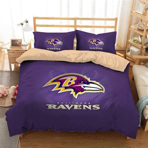 3D Customize Baltimore Ravens Bedding Set Duvet Cover Set Bedroom Set ...