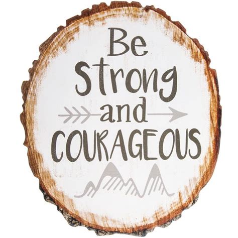 Be Strong & Courageous Wood Wall Decor | Hobby Lobby | 1538230 | Metal tree wall art, Wood wall ...