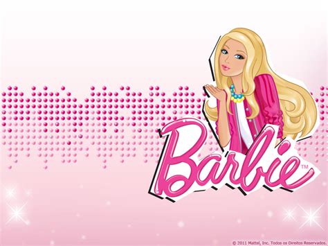 Barbie Logo Wallpaper - WallpaperSafari