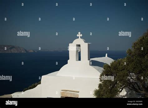 An aerial view of a Greek island architecture Stock Photo - Alamy