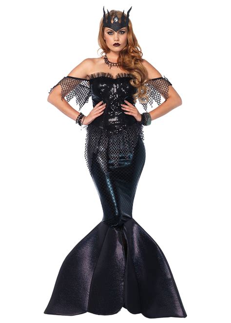 Mermaid Dark Water Siren Women Costume - Sexy Costumes