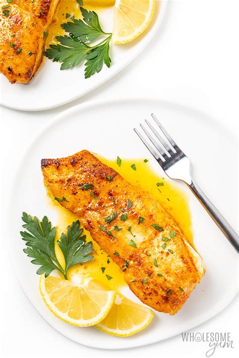 Pan Seared Halibut with Lemon Butter Sauce – Bryan's Foodie Site