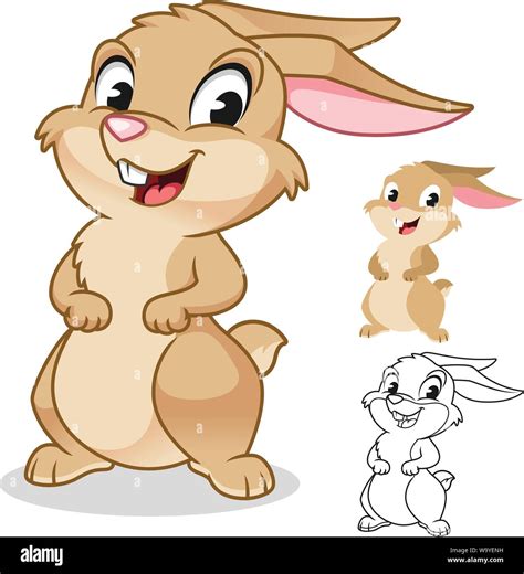 Happy Bunny Cartoon