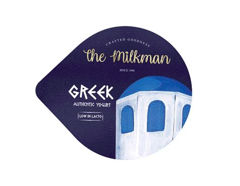 The Milkman Greek Yogurt on Behance