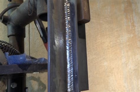 7018 Uphill Fillet Weld