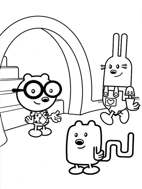 Wow Wow Wubbzy Coloring Pages. Print for Free