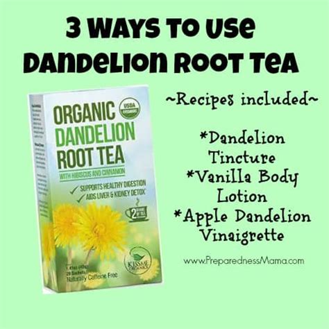 3 Ways to Use Dandelion Root Tea - PreparednessMama