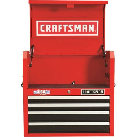 Craftsman 26" 4-Drawer Tool Chest - CMST22641RB | Blain's Farm & Fleet