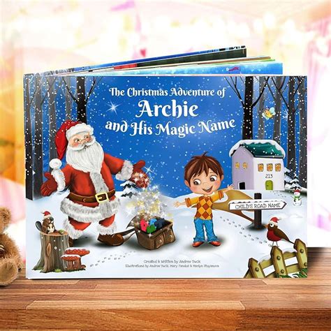 Personalised Children's Christmas Story Book - Totally Unique - Great Xmas Gift for Kids: Amazon ...