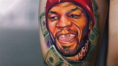 Mike Tyson Portrait Tattoo | Celebrity Ink [Video] in 2021 | Planet ...