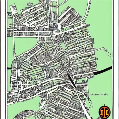 gotham city map | Stable Diffusion