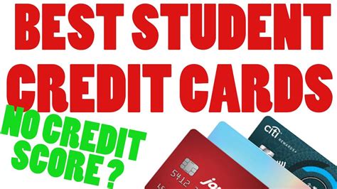 THE 4 BEST STUDENT CREDIT CARDS FOR 2020 - YouTube