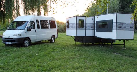 The Expandable Apartment That Fits Inside A Van - Outbound Living