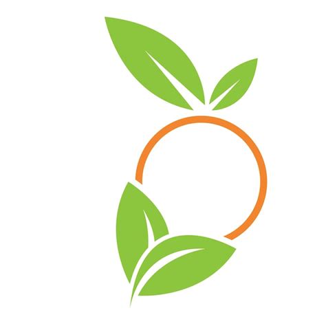 Premium Vector | Orange logo design