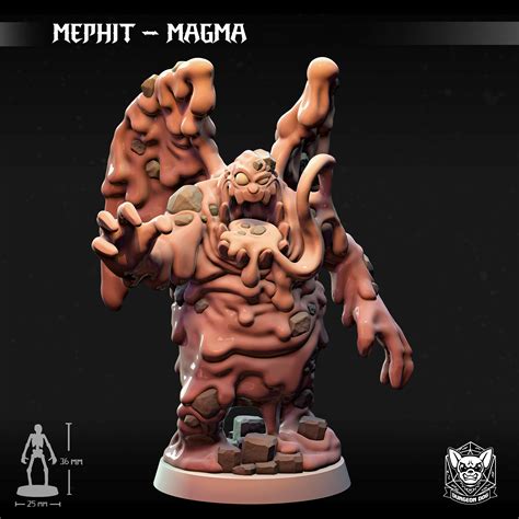 STL file Mephite - Magma・3D printer design to download・Cults