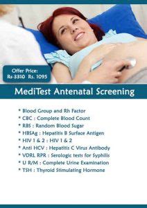 Antenatal test @RS 1095 | NABL Lab - Antenatal test in Delhi NCR Noida