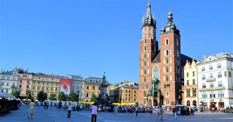 Main Market Square of Old Town in Kraków, Poland - Encircle Photos