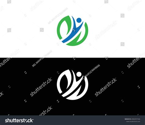 Wellness Health Logo Design Vector Template Stock Vector (Royalty Free ...