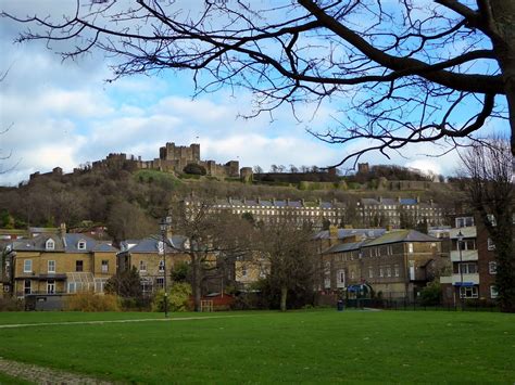 Dover Castle from Pencester Gardens, Dover - a photo on Flickriver