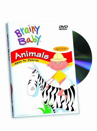 Animals Names DVD | Kids Learning Animals – The Brainy Store