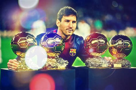 Lionel Messi 4 Golden Balls by Leo10thebest on DeviantArt