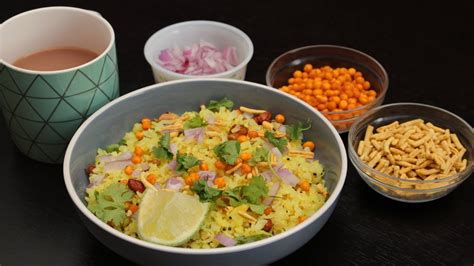 poha indore style | indori poha recipe | how to make indori poha | poha ...