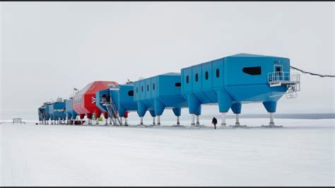 Designing and building polar research stations in Antarctica - YouTube