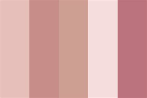 The pastel pink Color Palette