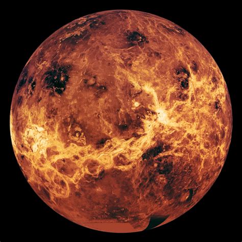 Venus surface from Pioneer, Venera, and… | The Planetary Society