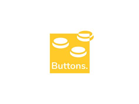 Buttons logo concept by Aakash Patel on Dribbble