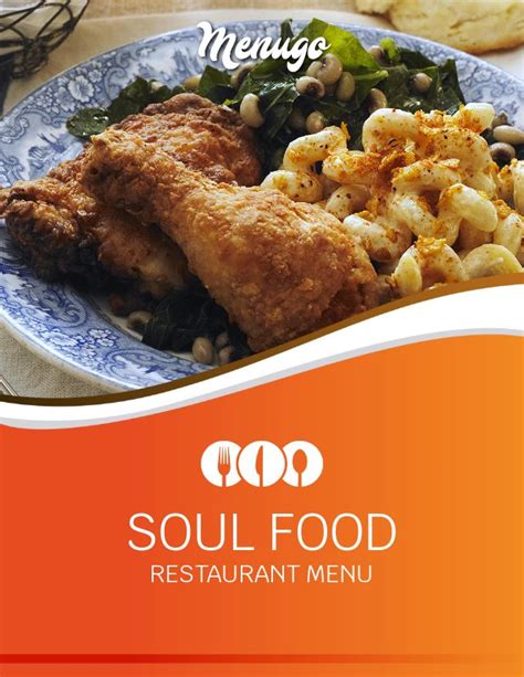 Soul Food Flyer Templates, Web browse canva’s gallery of customizable ...