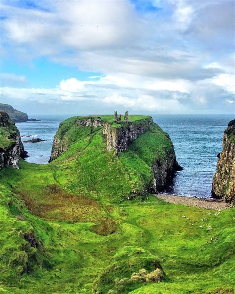 Dunseverick Castle Hudson River School, Scottish Castles, Antrim ...