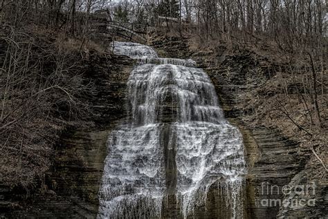 Montour Falls Waterfall Photograph by William Norton - Pixels