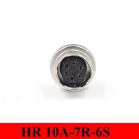 Hirose Connector 6 pin Socket (female), HR10A 7R 6S, 6 pin power Socket ,Camera power cable 6 ...