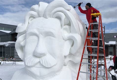 Breckenridge snow sculptures: From 12-foot blocks to winter masterpieces