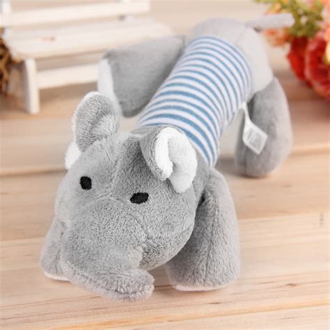 Pet Puppy Chew Squeaker Squeaky Plush Sound Pig Elephant Duck For Dog Toys BS | eBay