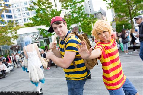 Cosplayed Ness and met up with a Lucas! : r/earthbound