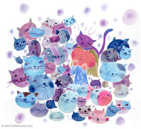 The Purple Cat — Kana's Arts