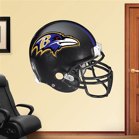 Baltimore Ravens Helmet Wall Decal | Shop Fathead® for Baltimore Ravens ...