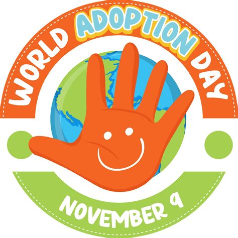 World Adoption Day Logo Design 12496396 Vector Art at Vecteezy