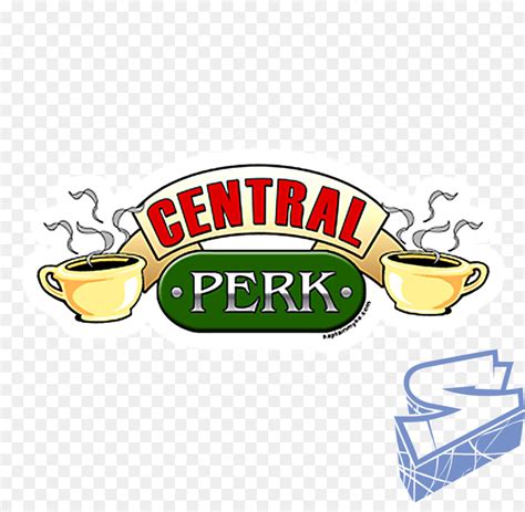 Central Perk Logo Image / Central perk was a fictional coffee cafe in the tv show friends.