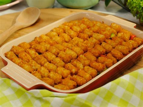 Sunny's Tater Tot Pie Casserole : Food Network Recipe | Sunny Anderson | Food Network