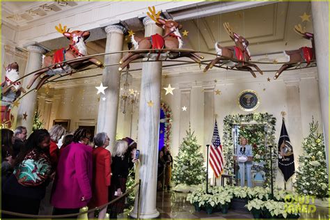 First Lady Jill Biden Unveils White House 2023 Holiday Decorations ...