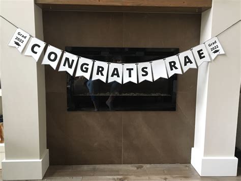 Graduation Party Ideas-Custom Banner • Rachel