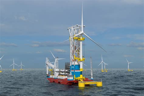 Huisman launches floating installation of wind turbines with Windfarm ...