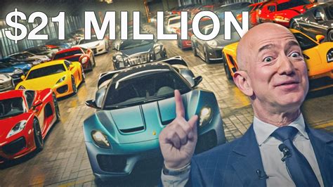 Jeff Bezos' Exquisite $21 Million Car Collection - YouTube