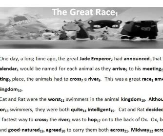 Myth of the Chinese Zodiac - The Great Race