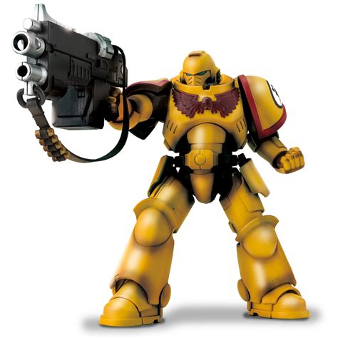 WARHAMMER 40,000 IMPERIAL FISTS INTERCESSOR WITH AUTO BOLT RIFLE AND ...