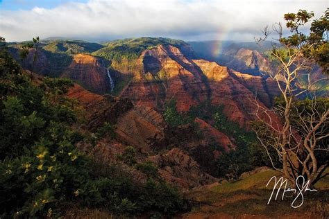 Waipoo Falls of Waimea Canyon - Waimea Canyon, Kauai, Hawaii | Mickey Shannon